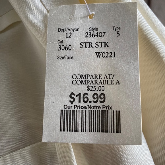 Zara pants - cream - Picture 5 of 5